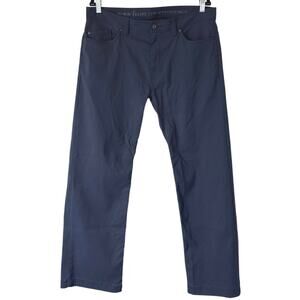 Prana Slim Fit Pants Men's Blue Stretch Performance Outdoor Chino Sz 35x30 *EUC